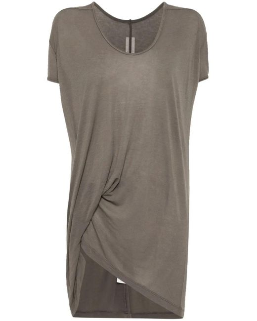 Rick Owens Hiked Tシャツ Gray