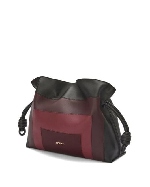 Loewe フラメンコ バケットバッグ M Purple