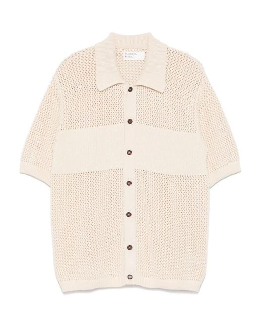 Universal Works Natural Knitted Shirt for men