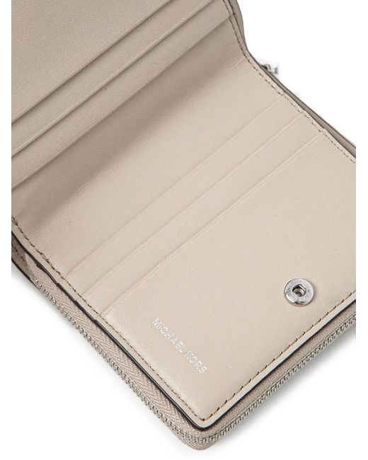 MICHAEL Michael Kors Natural Zip-Around Wallet