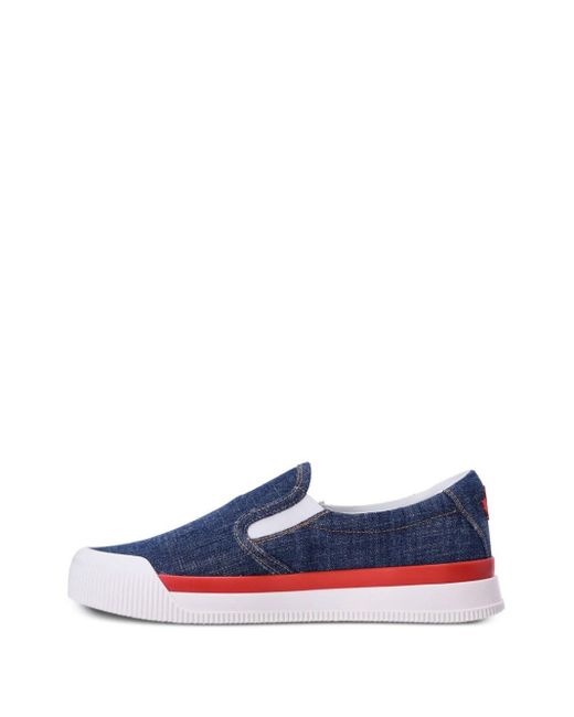 DSquared² New Jersey Slip-On-Sneakers in Blue für Herren