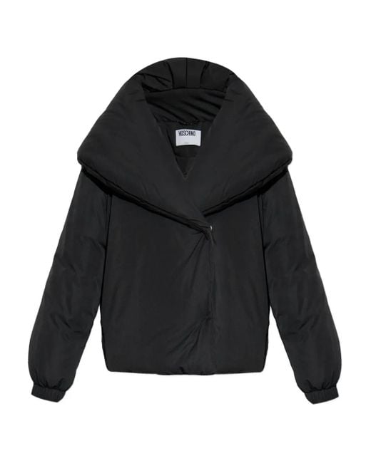 Moschino Black Insulated Puffer Jacket
