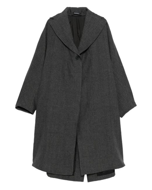 Rundholz シングルコート Black