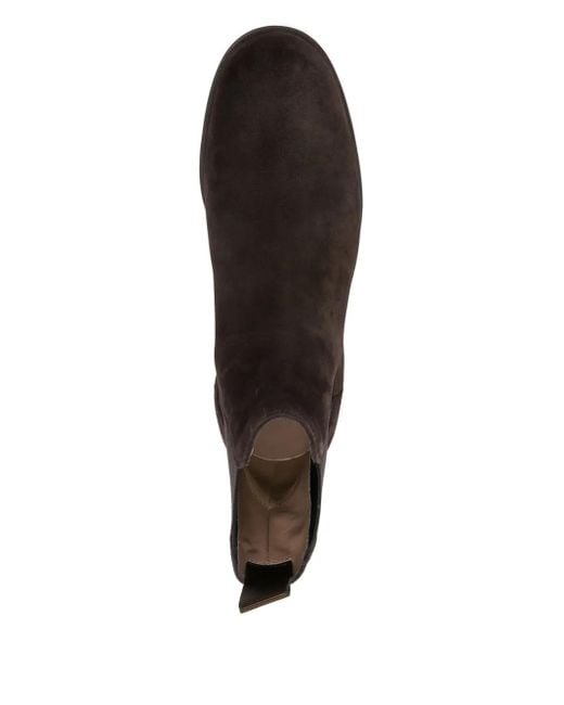 Gianvito Rossi Brown Alain Suede Boots for men