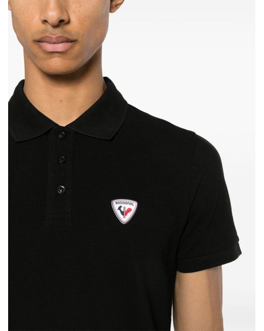 Rossignol Poloshirt Met Logo-applicatie in het Black voor heren