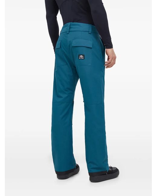 Rip Curl Blue Pantalon De Ski À Patch Logo for men