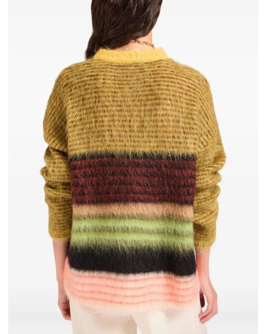 LaDoubleJ Green Round-Neck Sweater