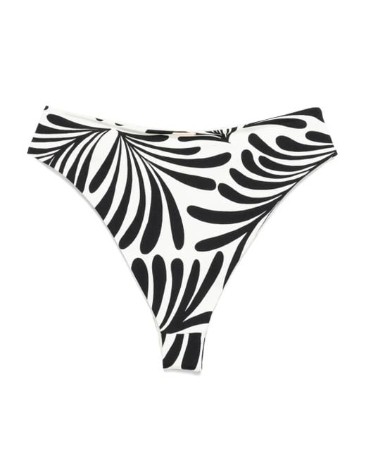 Lulu swim bottom in white main image 1