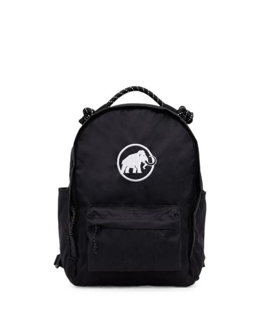 Mammut Black Wully 20 Logo-Embroidered Backpack