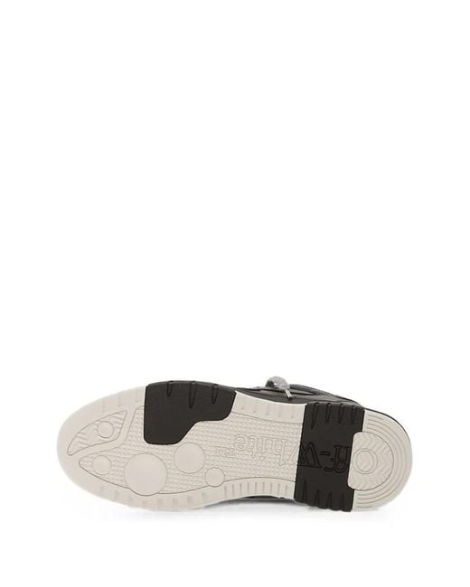 Off-White c/o Virgil Abloh Black Out Of Office Lace-Up Sneakers for men