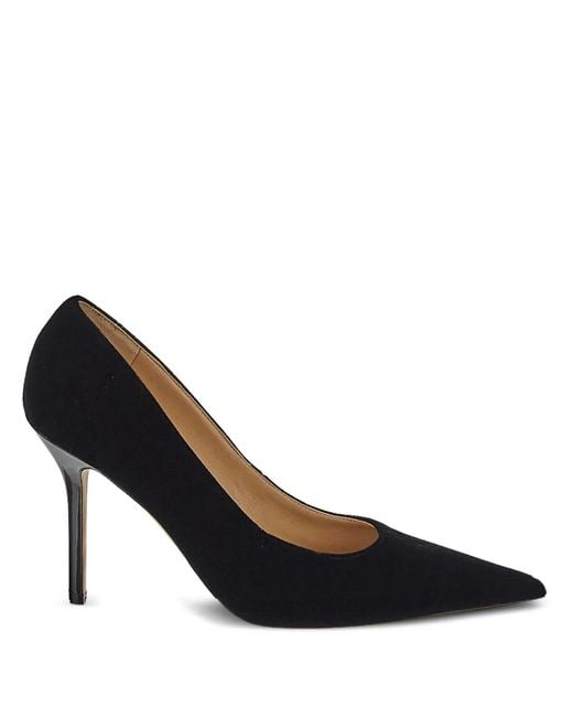 J.W. Anderson Blue Velvet Heeled Pumps