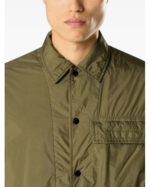 Stone Island Green Overshirt for men