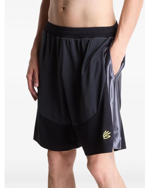 Under Armour Blue Curry Splash Shorts for men