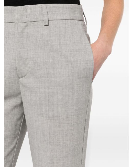 P.A.R.O.S.H. Pantalon Met Toelopende Pijpen in het Gray
