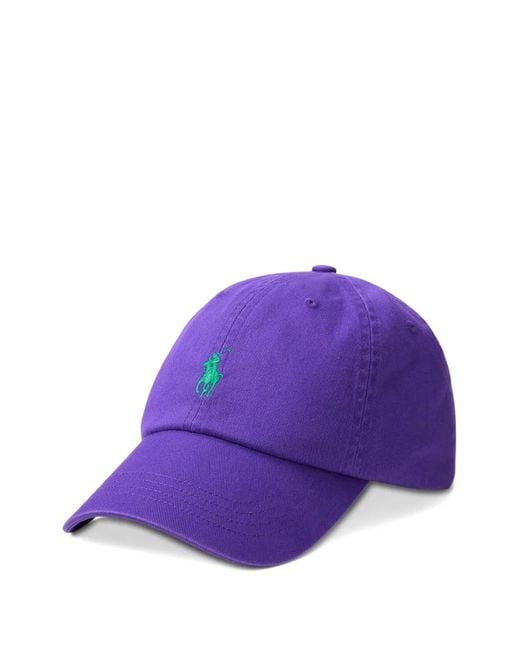 Casquette À Logo Polo Pony Polo Ralph Lauren pour homme en coloris Purple