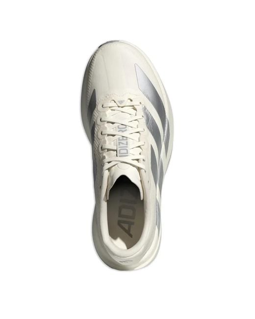 Adidas White Baskets Adizero Evo Sl