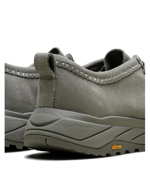 Clarks Gray Walla Eden Desert Boots for men