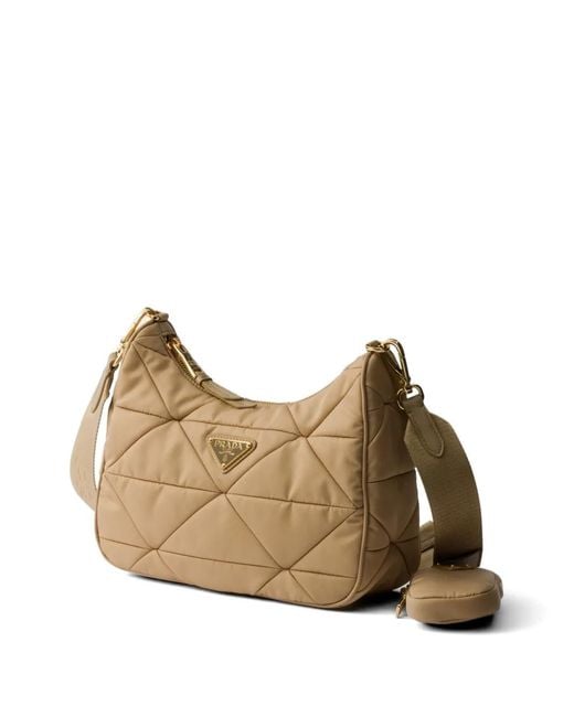 Borsa A Spalla di Prada in Brown