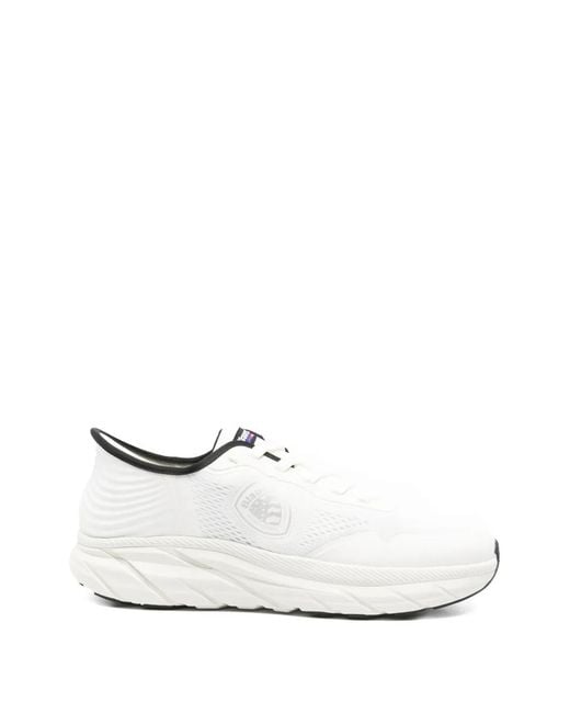 Blauer White Kelson 01 Sneakers for men