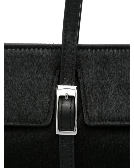 Elleme Black Le Bateau Calf Leather Shoulder Bag