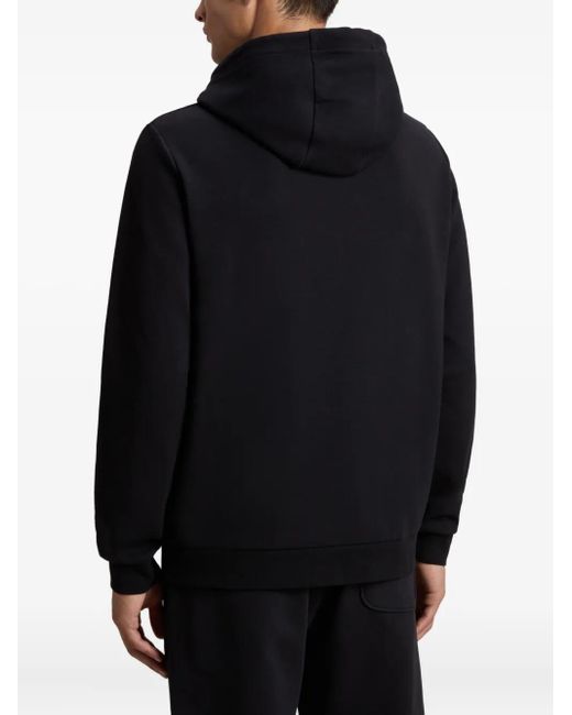 メンズ Woolrich ロゴ パーカー Black