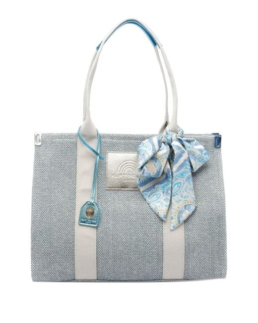 Kurt Geiger Blue Southbank Handtasche