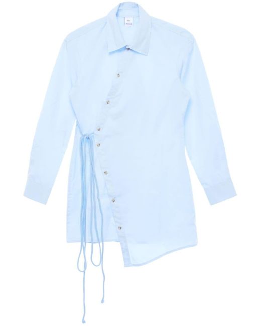 Won Hundred Blue Betsy Asymmetric Shirtdress