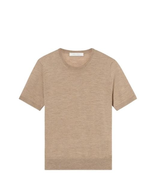 Brooks Brothers Natural Wool Knit T-Shirt