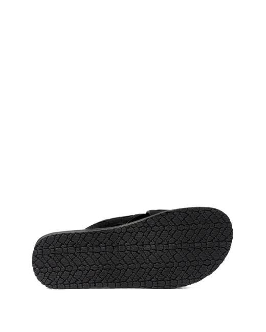 Scarosso Black Ettore Slides for men
