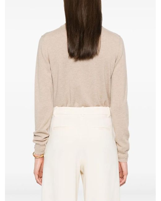 Blumarine White Wide-Leg Trousers