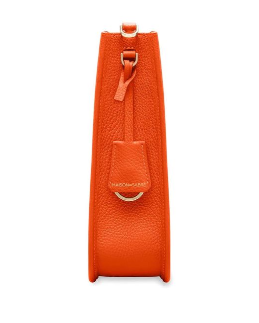 Sac À Bandoulière À Bride En Jacquard Maison De Sabre en coloris Orange