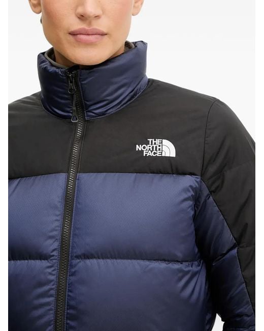 The North Face Gewatteerd Donsjack in het Blue