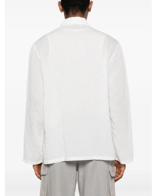 Our Legacy White Haven Shirt Jacket for men