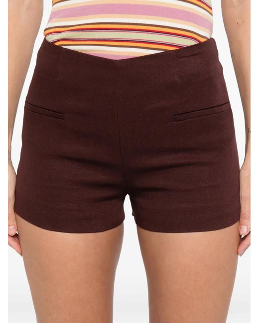 Faithfull The Brand Brown Short Florine