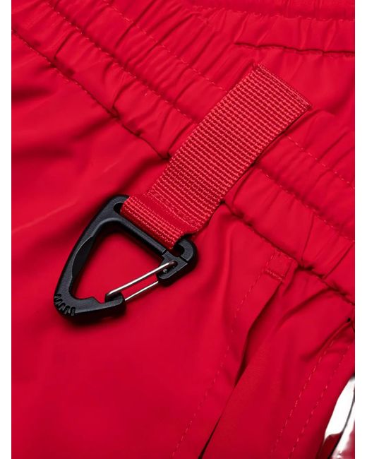 BBCICECREAM Red Zip-Pocket Carabiner Shorts for men
