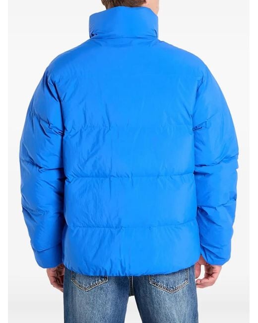 Adidas Blue Down Puffer Jacket for men