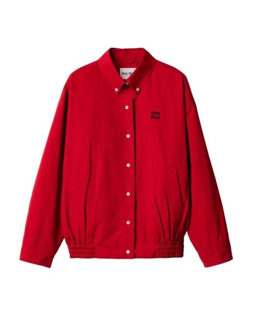 Miu Miu Red Jackets