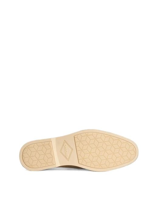 Suede Loafers di Doucal's in Natural da Uomo