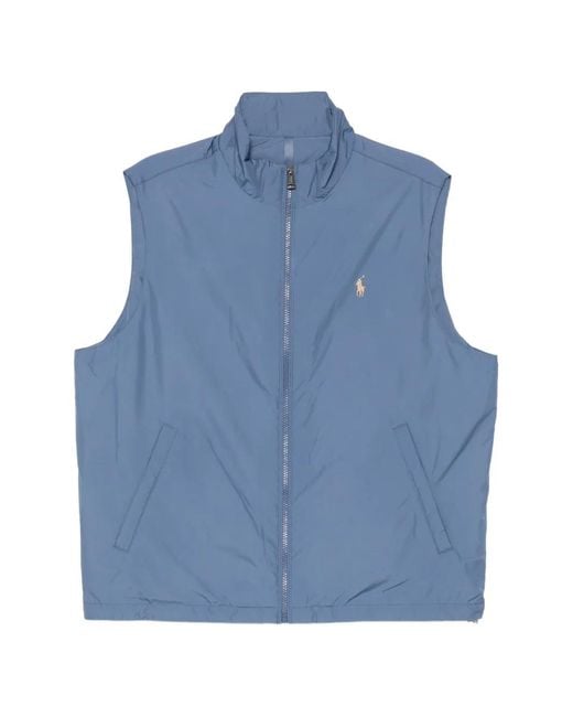 Polo Ralph Lauren Blue Southland Insulated Gilet for men
