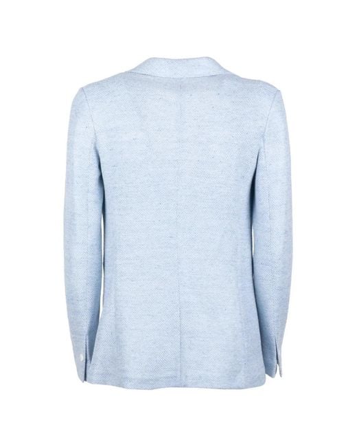 Circolo 1901 Blue Blazer À Simple Boutonnage