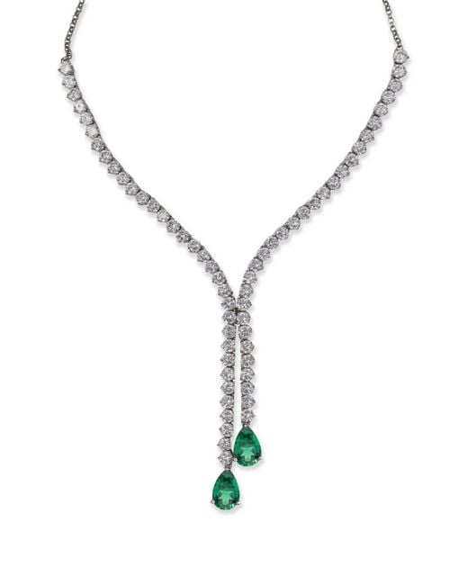 Juwelina Paris Metallic Fernie Vert Necklace