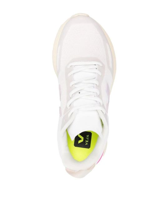 Veja White Impala Mesh Low-Top Sneakers