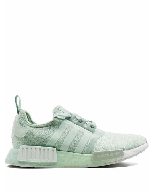 Adidas Green Nmd_R1 Low-Top Sneakers