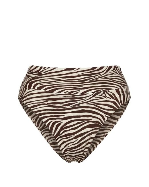 Nicholas White Nerea High-Waist Bottoms