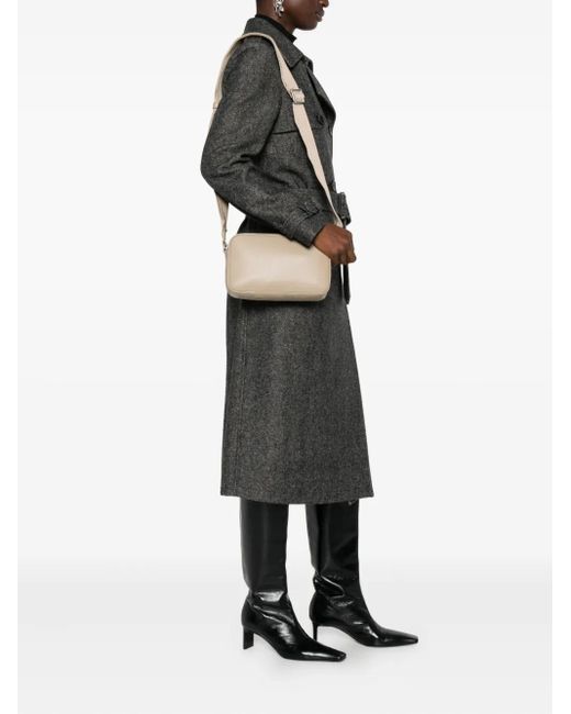 Marc O' Polo Natural Small Embossed-logo Crossbody Bag