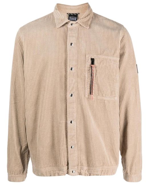 Aries Natural Spread-Collar Corduroy Jacket for men
