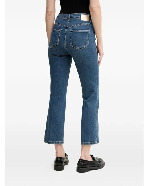 Ouí Blue Cropped Jeans