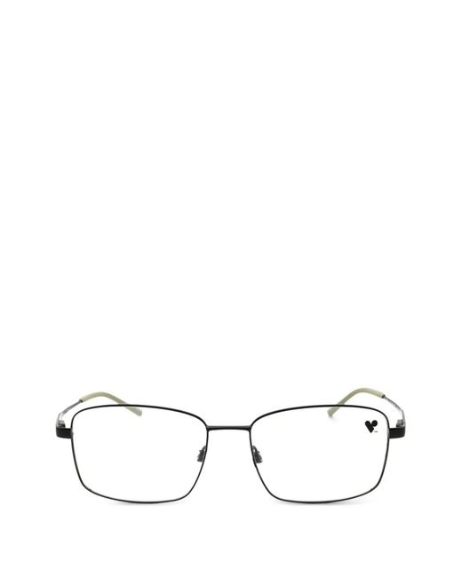 JOE OPTICAL Brille Mit Eckigem Gestell in White für Herren