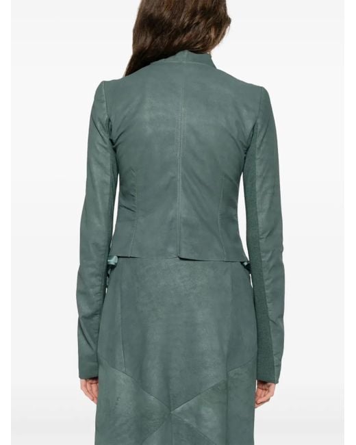Rick Owens Hollywood ライダースジャケット Green