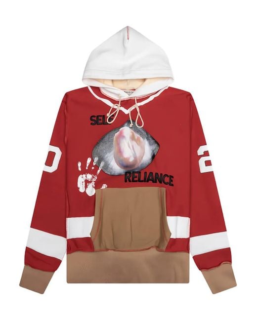 Advisory Board Crystals Red Birthstone Hoodie for men